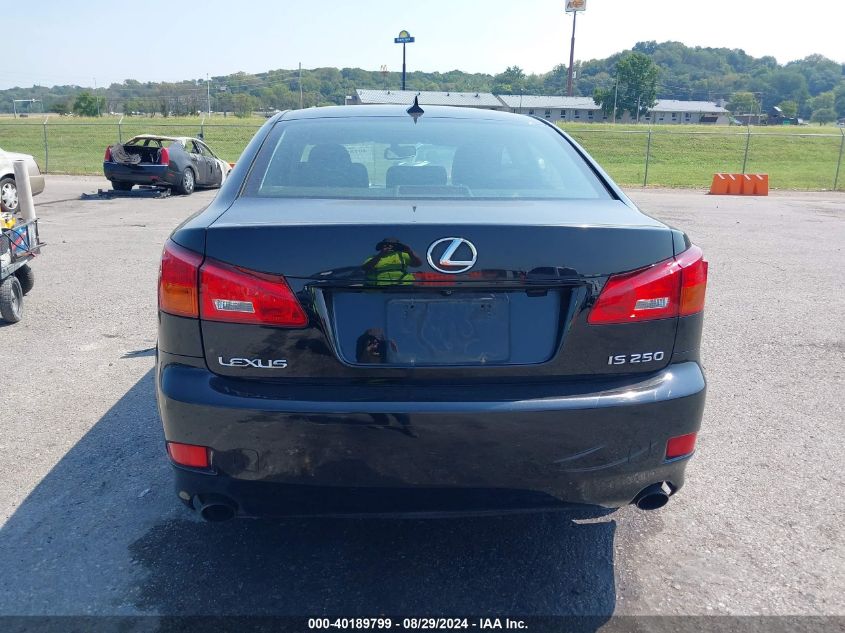 2008 Lexus Is 250 VIN: JTHBK262X82070353 Lot: 40189799