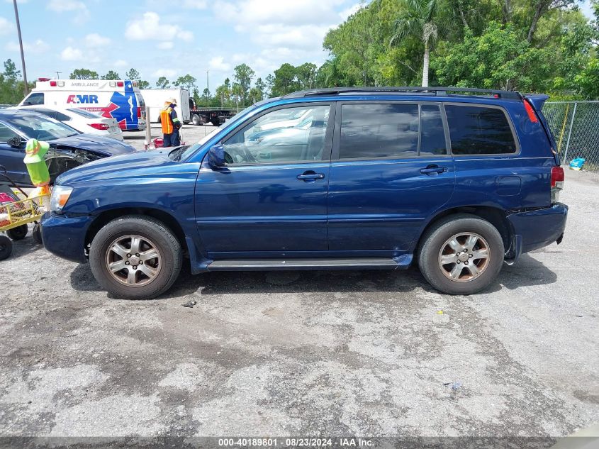 2004 Toyota Highlander V6 VIN: JTEEP21A440012805 Lot: 40189801