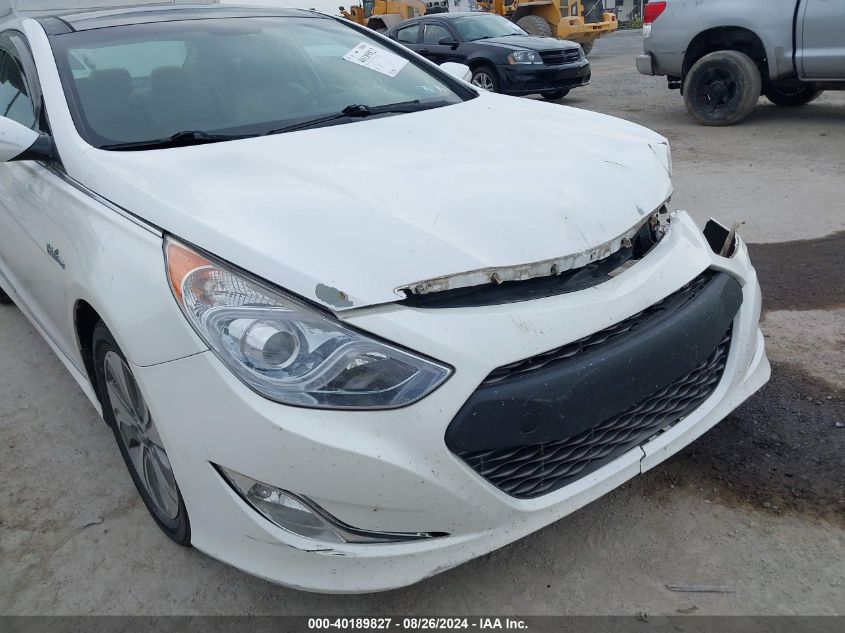 2015 Hyundai Sonata Hybrid Limited VIN: KMHEC4A47FA131950 Lot: 40189827