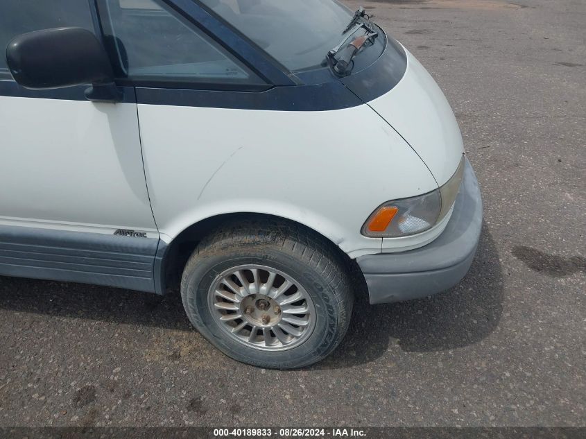 1991 Toyota Previa Le VIN: JT3AC22S0M0007210 Lot: 40189833