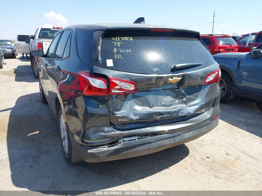 2020 Chevrolet Equinox Fwd Ls VIN: 3GNAXHEV3LS643658 Lot: 40189843