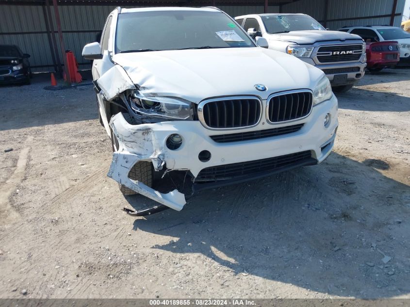 2015 BMW X5 Sdrive35I VIN: 5UXKR2C58F0H41136 Lot: 40189855