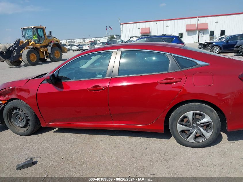 2019 Honda Civic Lx VIN: 19XFC2F69KE036692 Lot: 40189859