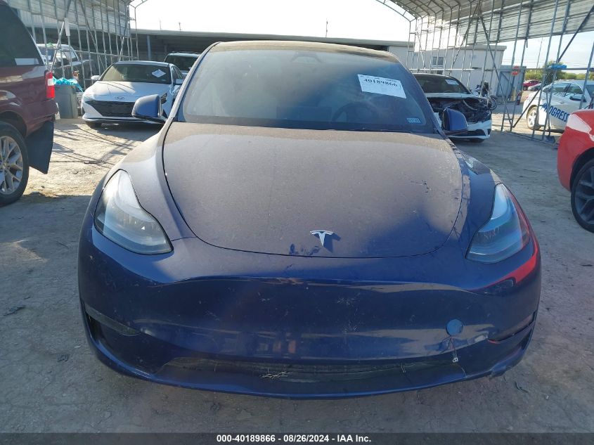 2023 Tesla Model Y Awd/Performance Dual Motor All-Wheel Drive VIN: 7SAYGDEF7PF967903 Lot: 40189866