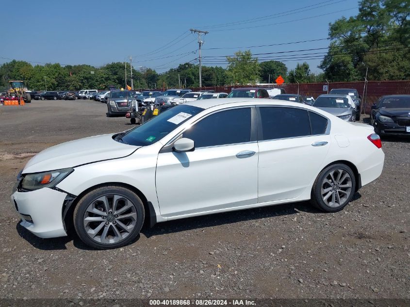 2013 Honda Accord Sport VIN: 1HGCR2F58DA276784 Lot: 40189868