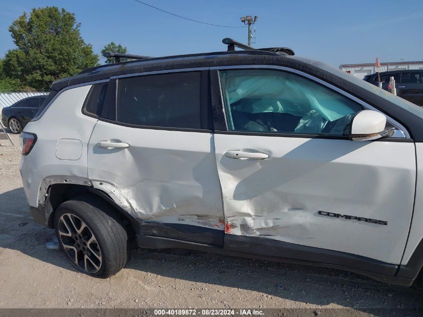 2018 Jeep Compass Limited 4X4 VIN: 3C4NJDCB1JT245742 Lot: 40189872