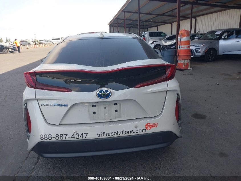 2017 Toyota Prius Prime Advanced VIN: JTDKARFP9H3020160 Lot: 40189881