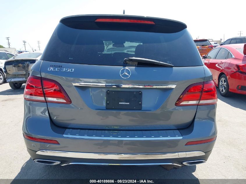 2018 Mercedes-Benz Gle 350 VIN: 4JGDA5JBXJB108848 Lot: 40189886