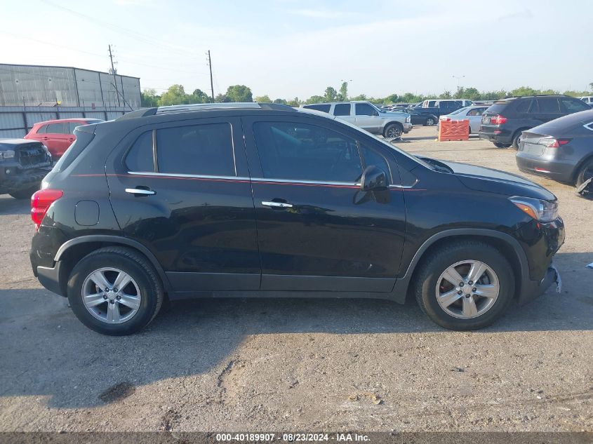 2019 Chevrolet Trax Lt VIN: 3GNCJLSB8KL231705 Lot: 40189907
