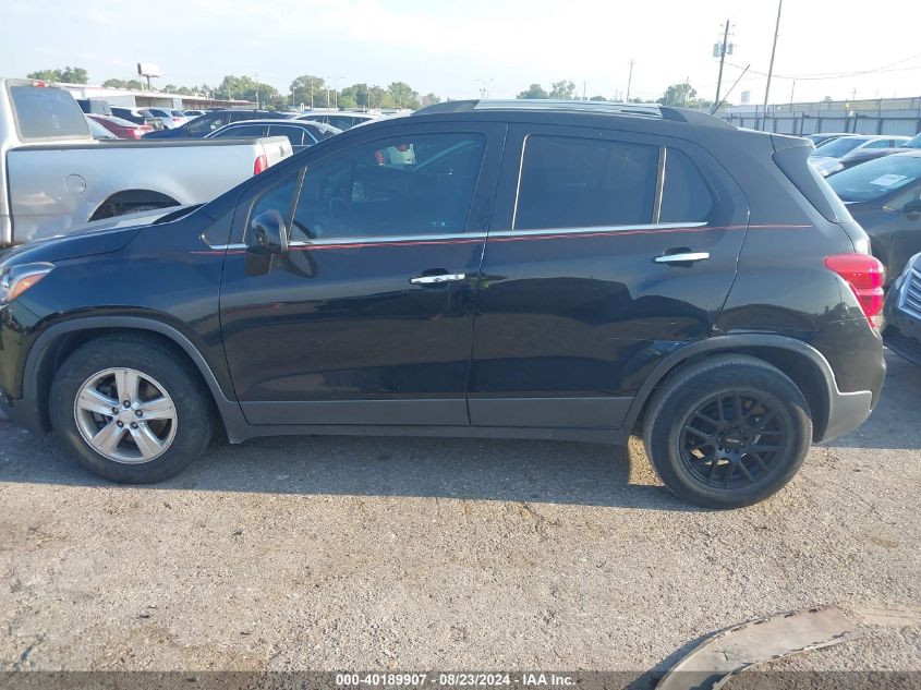 2019 Chevrolet Trax Lt VIN: 3GNCJLSB8KL231705 Lot: 40189907