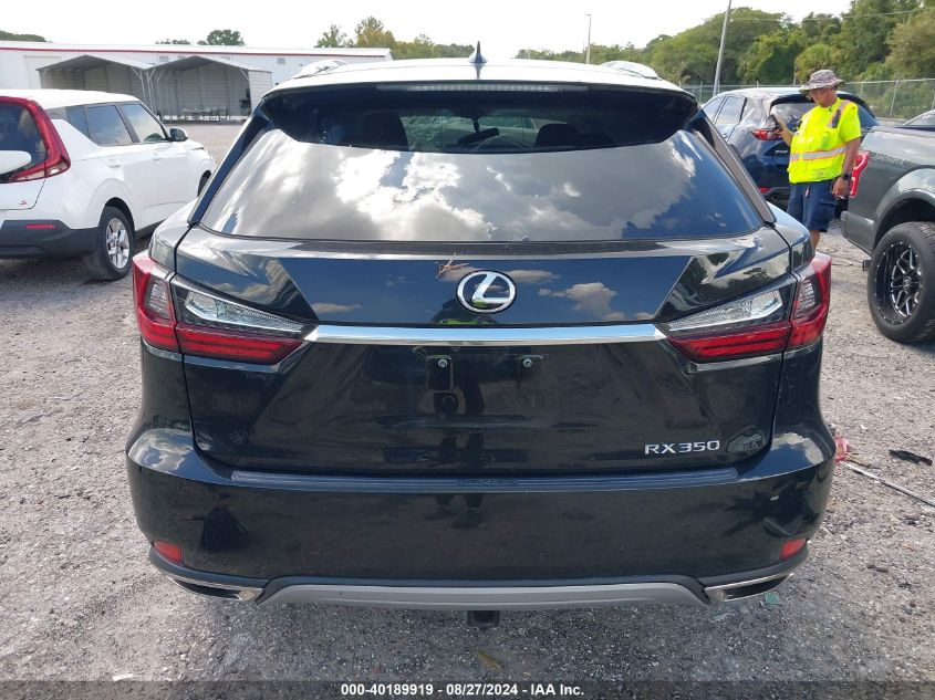 2021 Lexus Rx 350 VIN: 2T2HZMAAXMC199413 Lot: 40189919