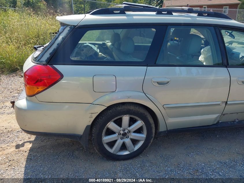 2006 Subaru Outback 2.5I Limited VIN: 4S4BP62C367345338 Lot: 40189921