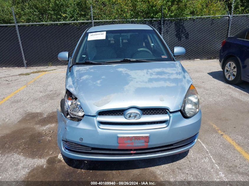 KMHCM3AC3AU162139 2010 Hyundai Accent Gs