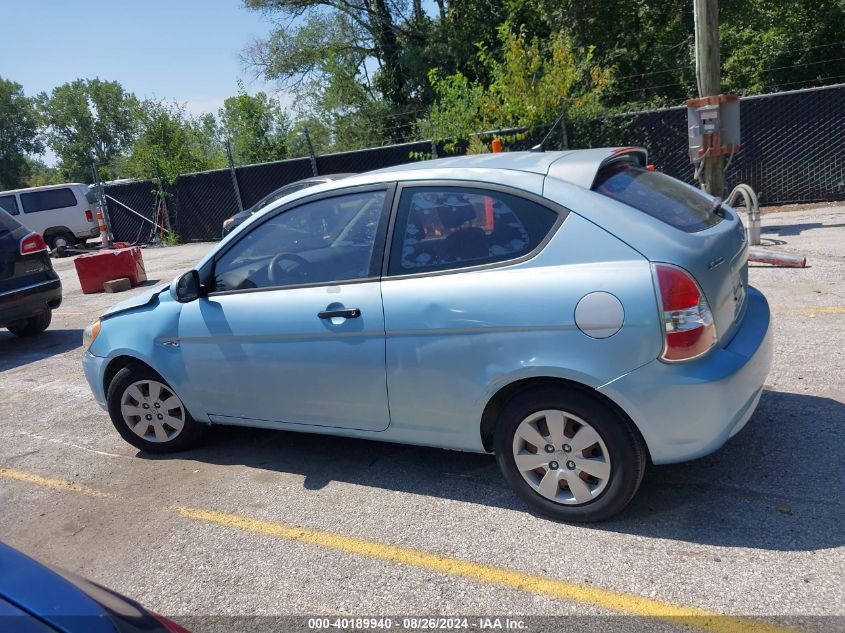 KMHCM3AC3AU162139 2010 Hyundai Accent Gs