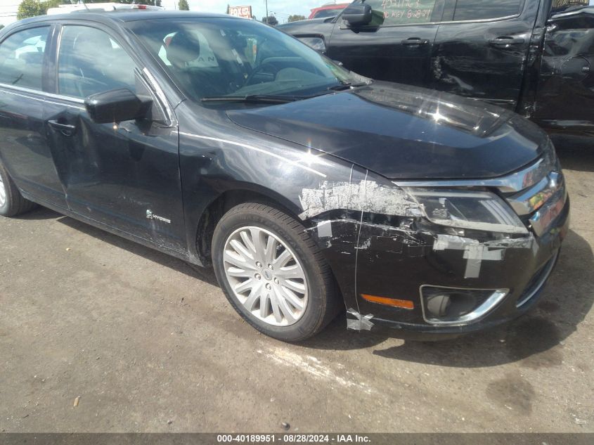 2010 Ford Fusion Hybrid VIN: 3FADP0L36AR212296 Lot: 40189951