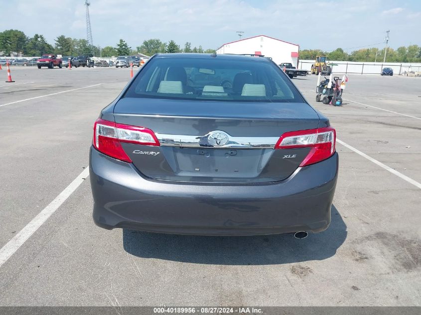 2012 Toyota Camry Xle VIN: 4T4BF1FK1CR259617 Lot: 40189956