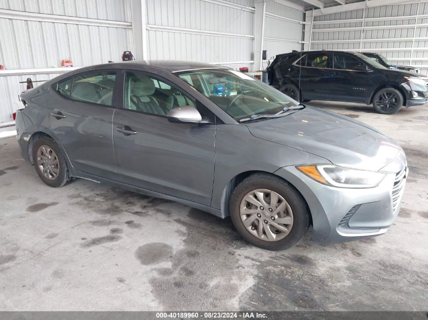 KMHD74LF9HU073193 2017 HYUNDAI ELANTRA - Image 1