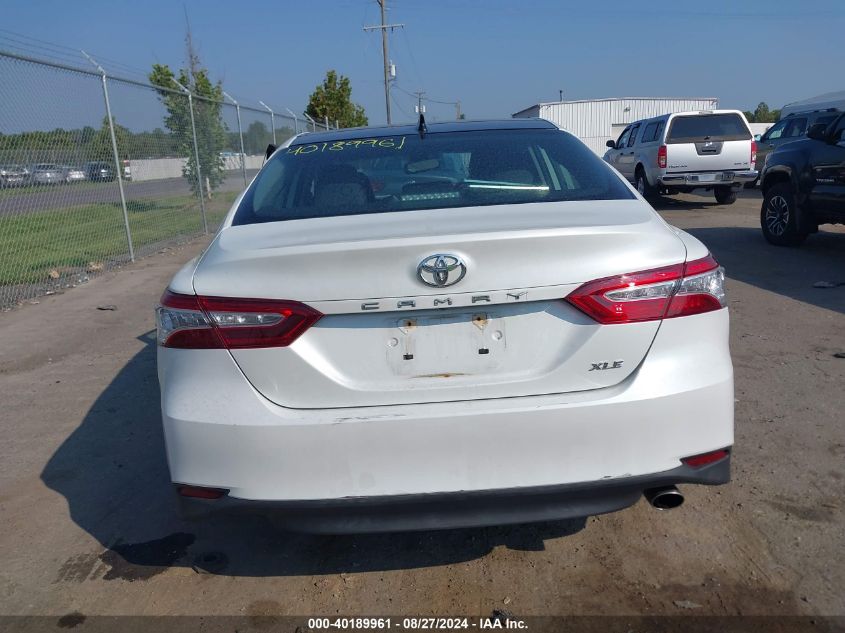 2020 Toyota Camry Xle VIN: 4T1F11AK1LU356852 Lot: 40189961