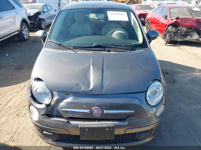 2012 Fiat 500 Pop VIN: 3C3CFFAR8CT334915 Lot: 40189980