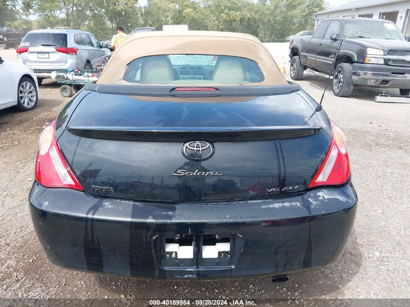 2004 Toyota Camry Solara Sle VIN: 4T1FA38P74U033338 Lot: 40189984