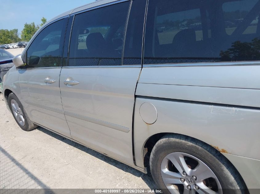 2008 Honda Odyssey Touring VIN: 5FNRL38998B062321 Lot: 40189997