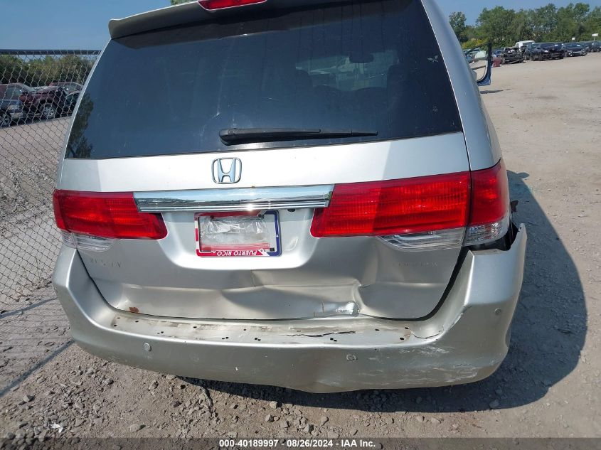 2008 Honda Odyssey Touring VIN: 5FNRL38998B062321 Lot: 40189997