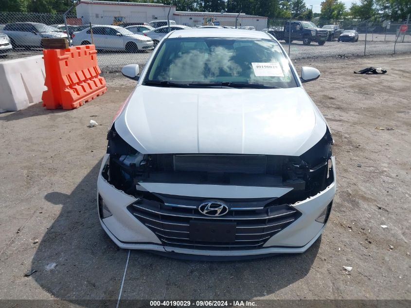 2019 Hyundai Elantra Sel VIN: 5NPD84LF2KH418163 Lot: 40190029