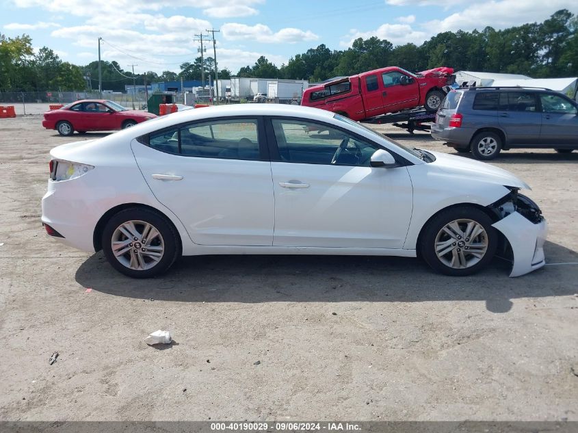 2019 Hyundai Elantra Sel VIN: 5NPD84LF2KH418163 Lot: 40190029