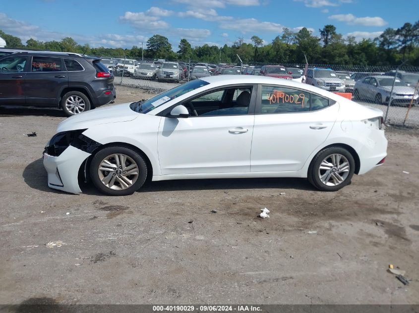 2019 Hyundai Elantra Sel VIN: 5NPD84LF2KH418163 Lot: 40190029