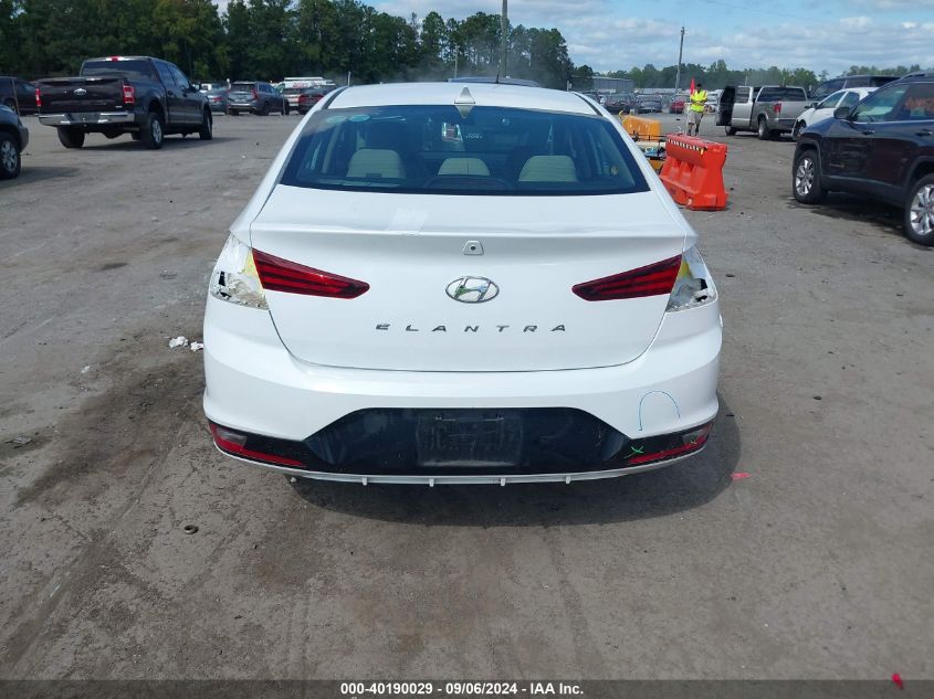 2019 Hyundai Elantra Sel VIN: 5NPD84LF2KH418163 Lot: 40190029