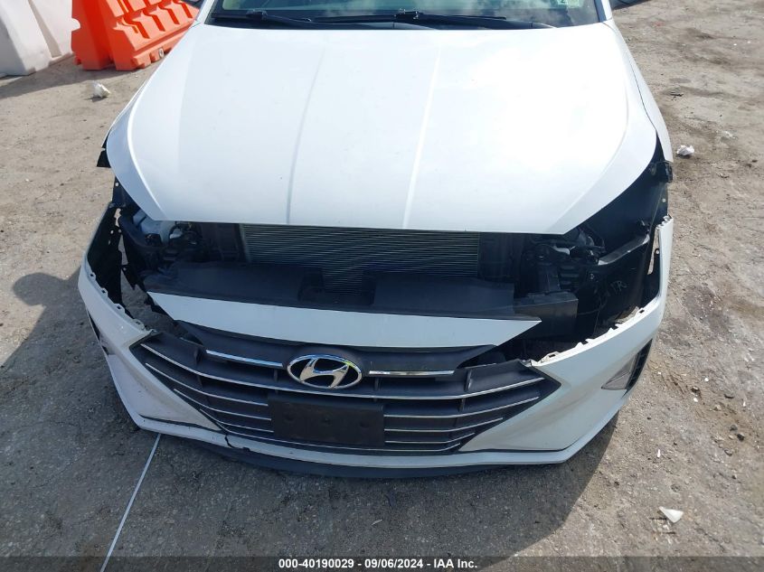 2019 Hyundai Elantra Sel VIN: 5NPD84LF2KH418163 Lot: 40190029