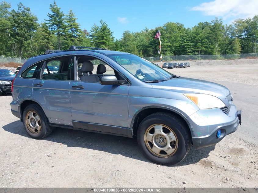 2008 Honda Cr-V Lx VIN: JHLRE38318C001941 Lot: 40190036