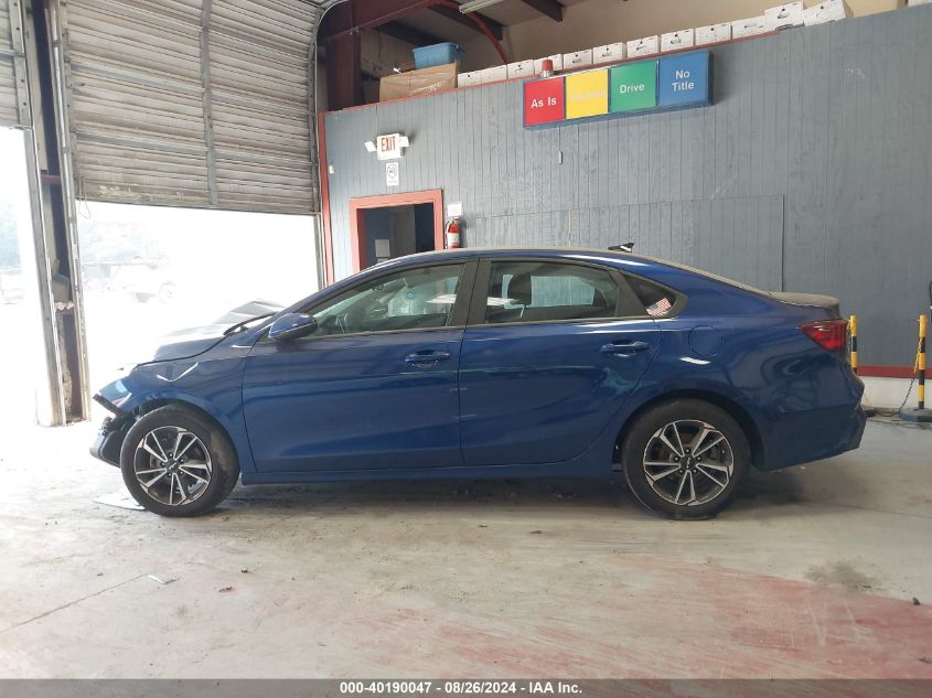 2022 Kia Forte Lxs VIN: 3KPF24AD3NE428821 Lot: 40190047