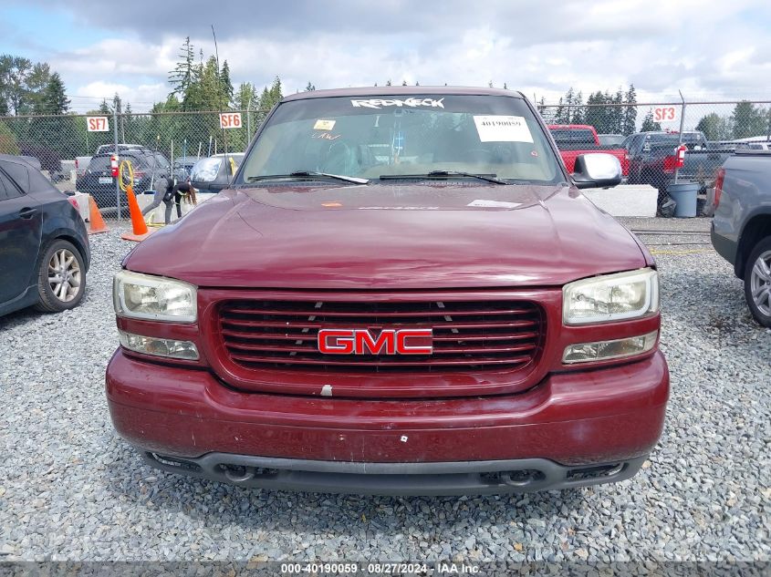 1999 GMC Sierra 1500 Sle VIN: 1GTEC14T5XZ502242 Lot: 40190059