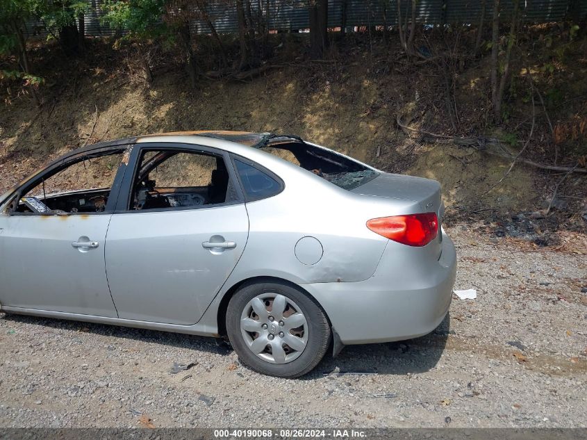 2007 Hyundai Elantra Gls/Limited/Se VIN: KMHDU46DX7U222311 Lot: 40190068