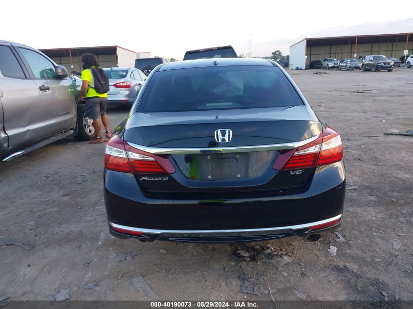 2017 Honda Accord Ex-L V6 VIN: 1HGCR3F85HA027025 Lot: 40190073