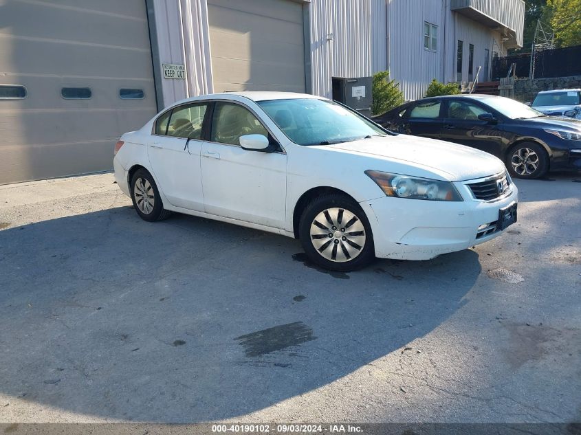 2010 Honda Accord 2.4 Lx VIN: 1HGCP2F38AA197096 Lot: 40190102