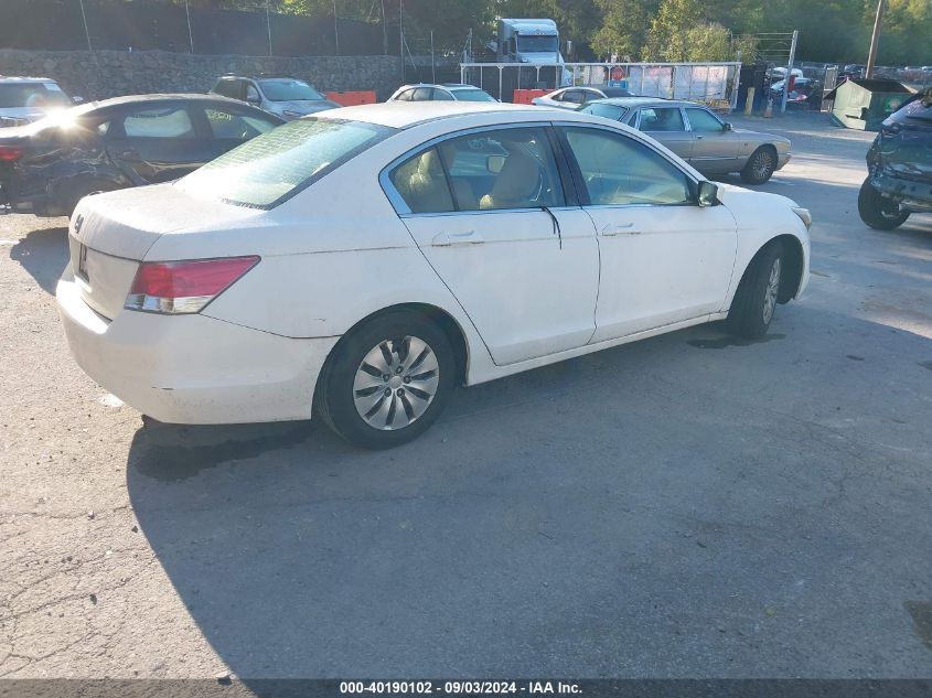 2010 Honda Accord 2.4 Lx VIN: 1HGCP2F38AA197096 Lot: 40190102