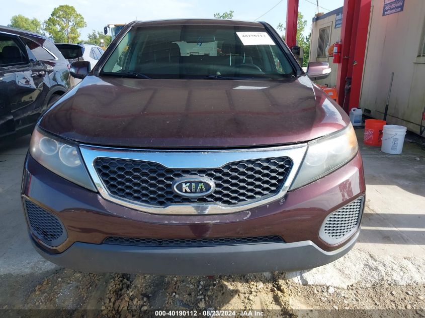 2012 Kia Sorento Lx VIN: 5XYKT4A14CG275240 Lot: 40190112