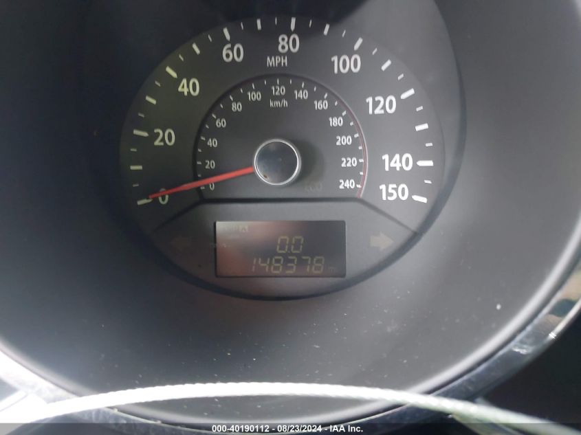 2012 Kia Sorento Lx VIN: 5XYKT4A14CG275240 Lot: 40190112