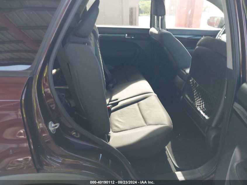 2012 Kia Sorento Lx VIN: 5XYKT4A14CG275240 Lot: 40190112