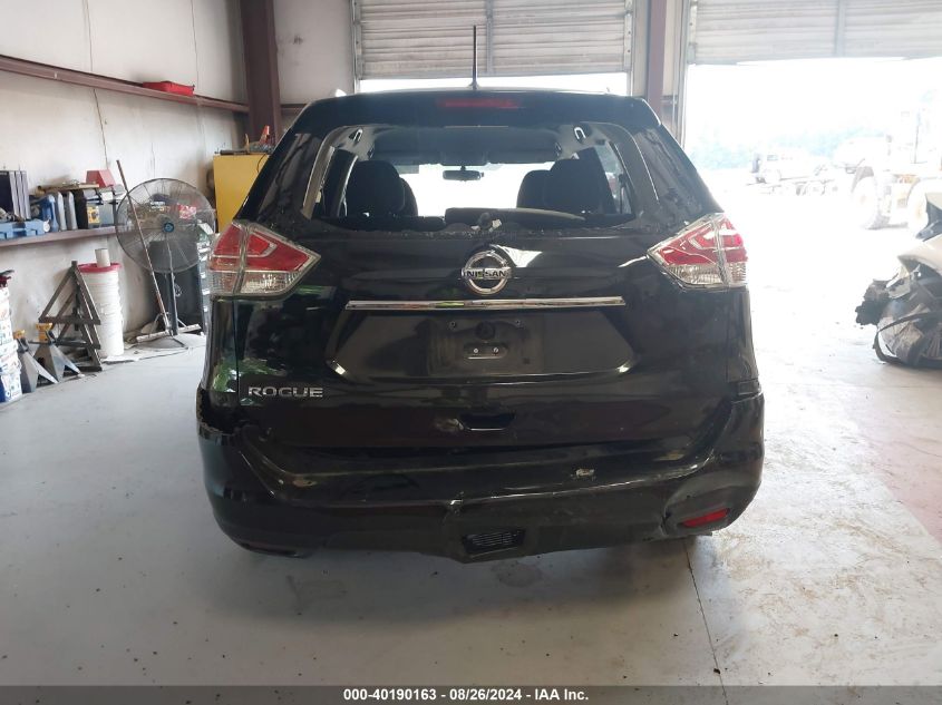 2016 Nissan Rogue S VIN: JN8AT2MT5GW008893 Lot: 40190163