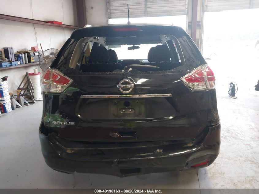 2016 Nissan Rogue S VIN: JN8AT2MT5GW008893 Lot: 40190163