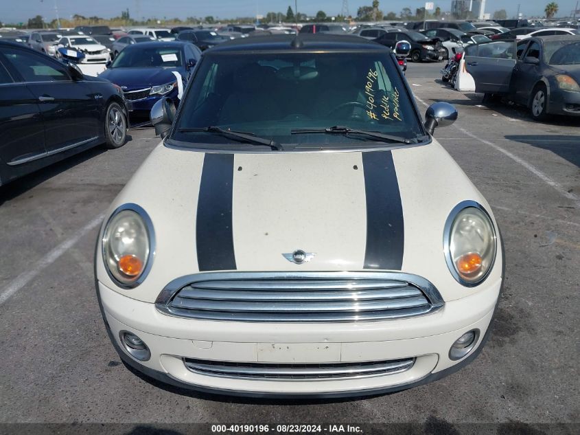 2009 Mini Cooper VIN: WMWMR33579TU95659 Lot: 40190196