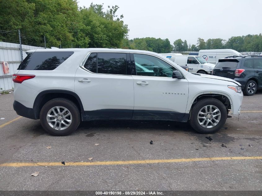 2021 Chevrolet Traverse Awd Ls VIN: 1GNEVFKW7MJ136323 Lot: 40190198