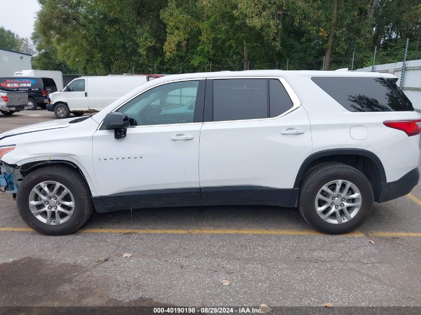 2021 Chevrolet Traverse Awd Ls VIN: 1GNEVFKW7MJ136323 Lot: 40190198