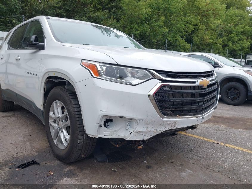 2021 Chevrolet Traverse Awd Ls VIN: 1GNEVFKW7MJ136323 Lot: 40190198