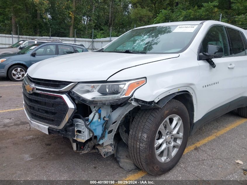 2021 Chevrolet Traverse Awd Ls VIN: 1GNEVFKW7MJ136323 Lot: 40190198