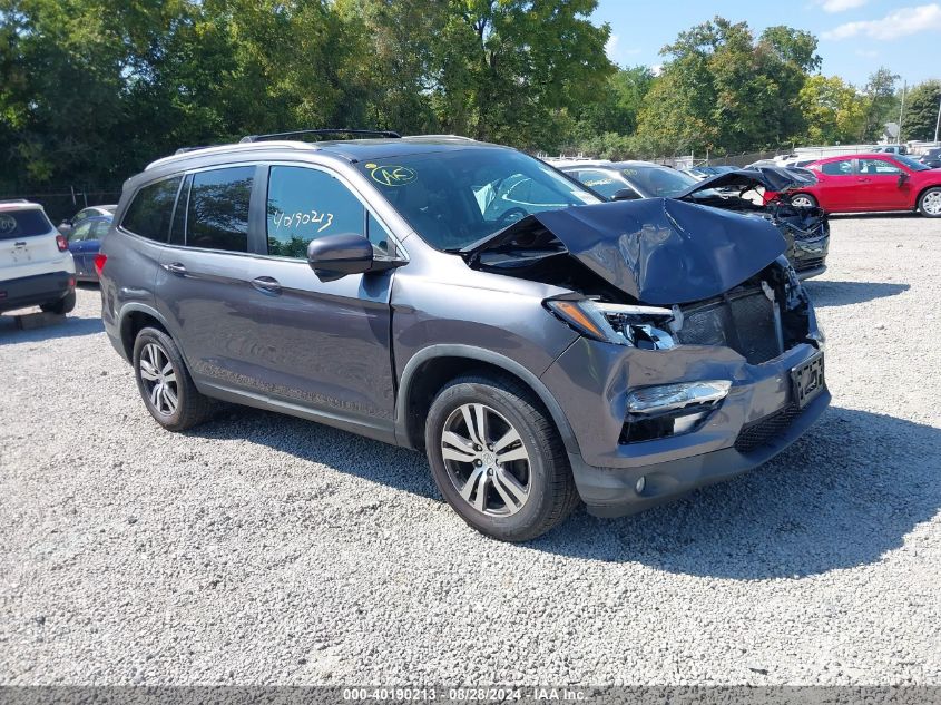 5FNYF6H57HB008078 2017 HONDA PILOT - Image 1