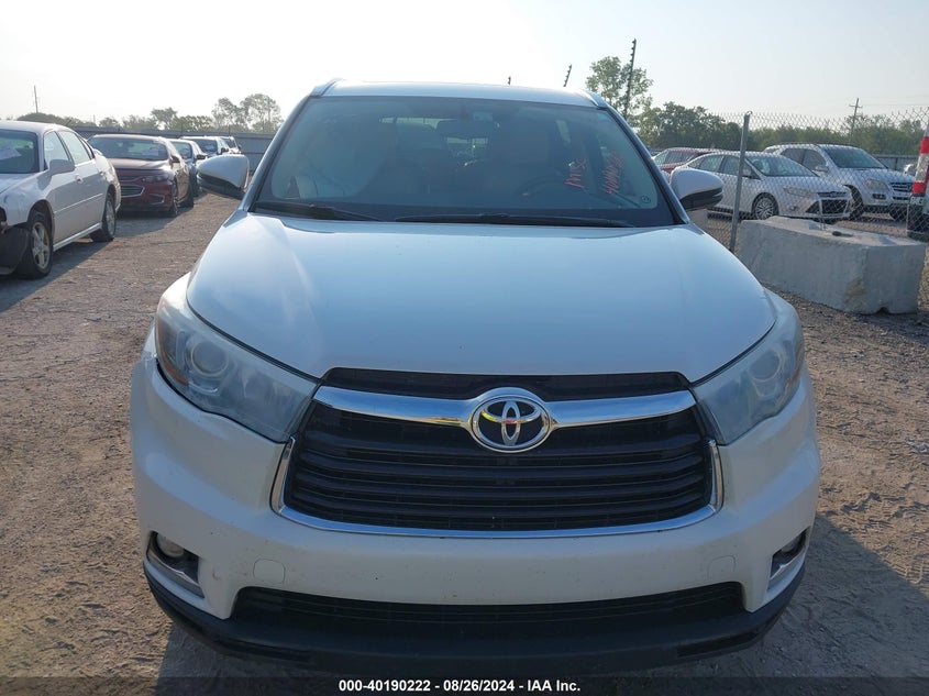 2015 TOYOTA HIGHLANDER LIMITED V6 - 5TDYKRFH9FS063988